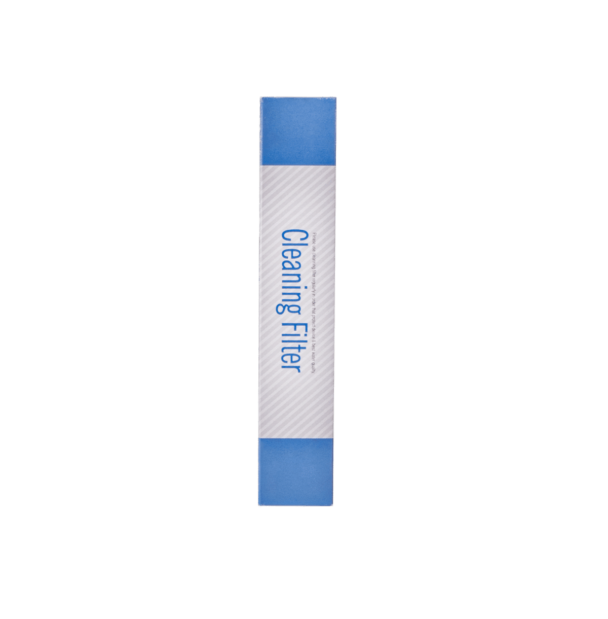 Hydrogen water cleaning cartridge in a white and blue box labeled Cleaning Filter