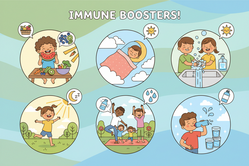 10 Ways to Boost A Child’s Immune System