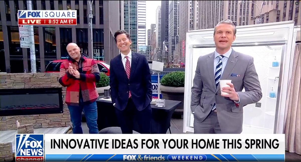 Echo Water Makes a Splash on Fox & Friends with DIY Expert Chip Wade!