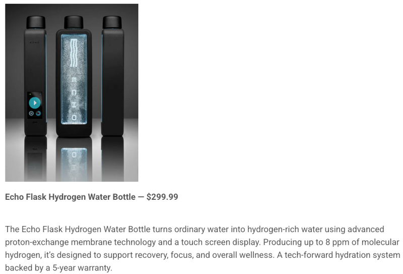 Top Presidents’ Day Tech Gift Picks — Including the Echo Flask Hydrogen Water Bottle