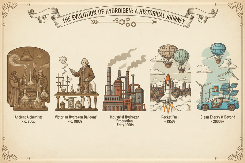 Hydrogen Through History