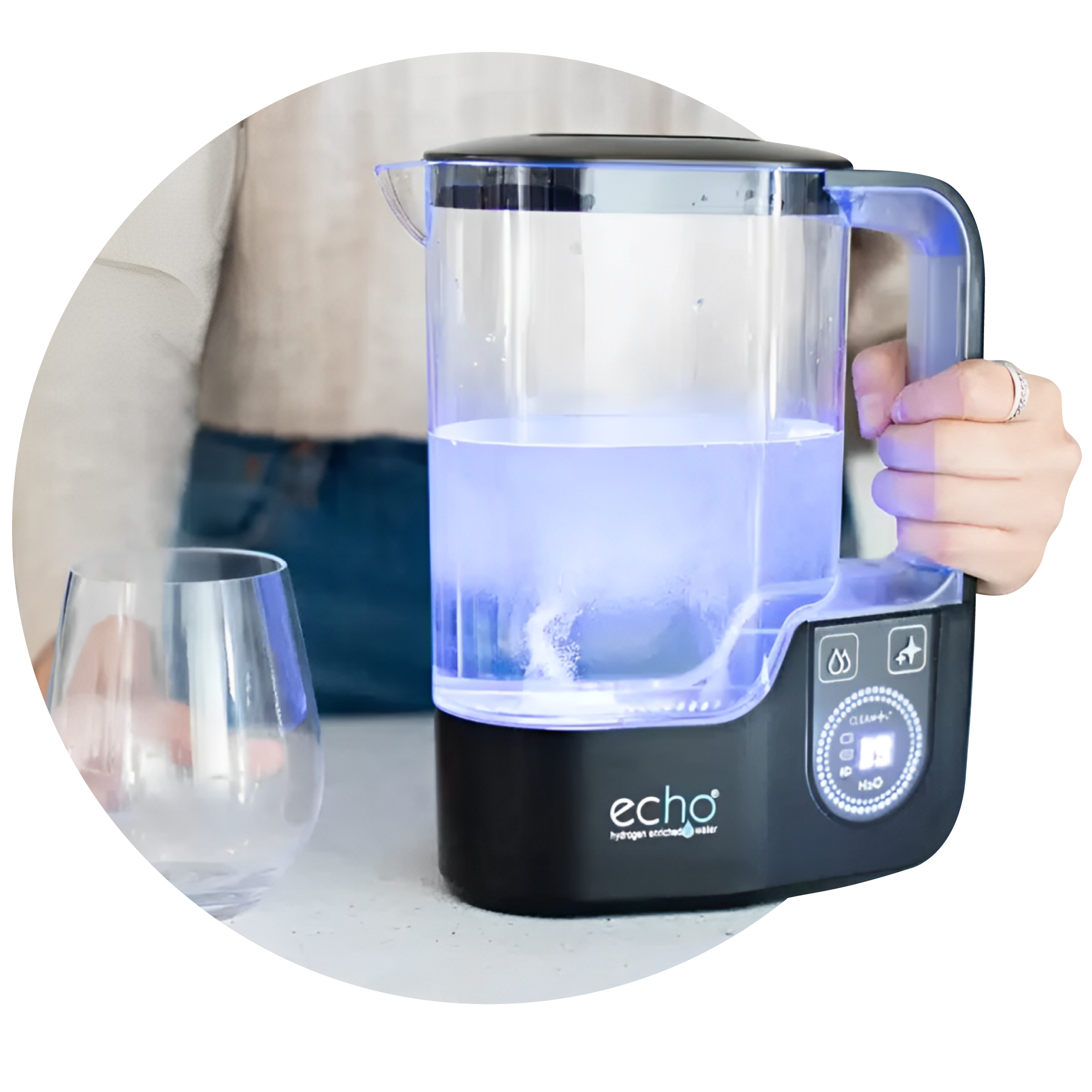 hydrogen water pitcher