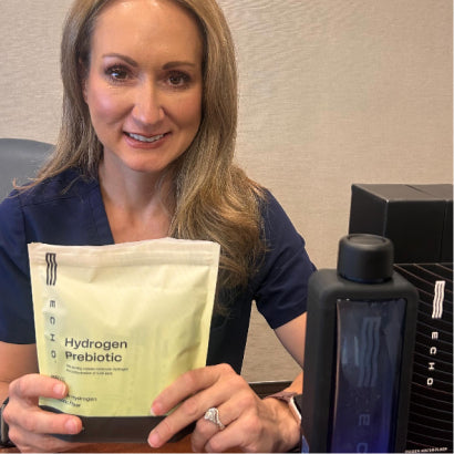 Customer with ECHO Flask
