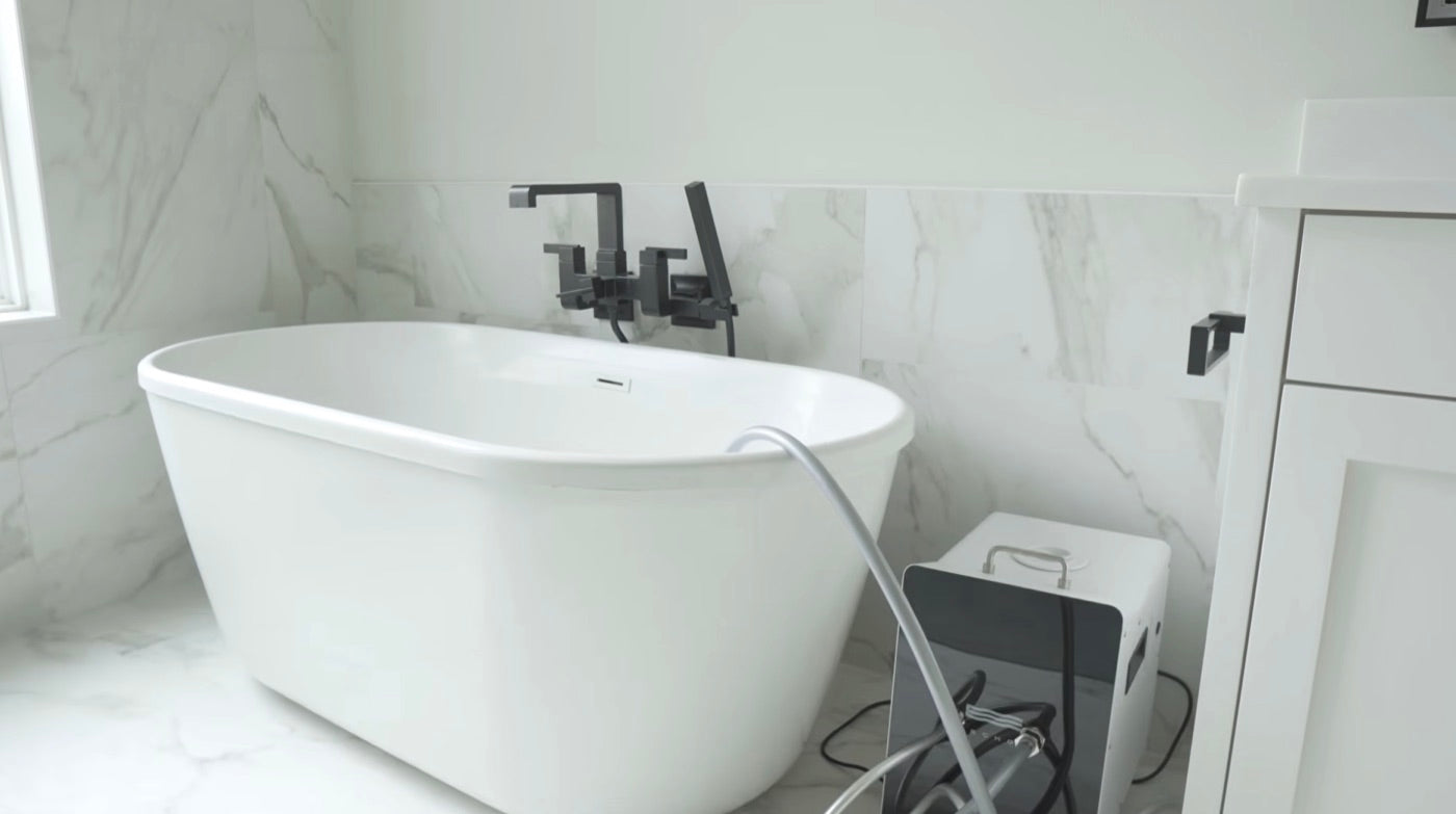 ECHO Revive in Kayla Barnes-Lentz's bathroom